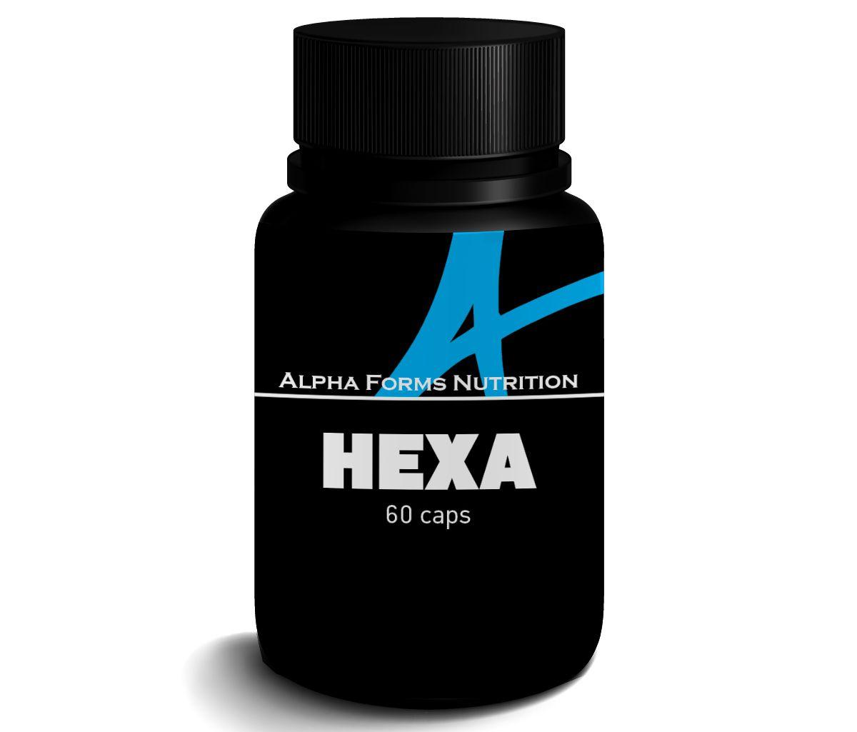Alpha Forms HEXA Hexadrone 25 mg 60 caps